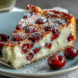 Fresh Cherry Clafoutis with Vanilla