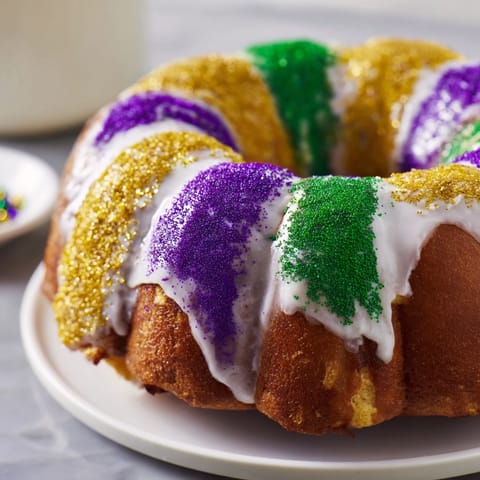 King Cake Sweet Bread
