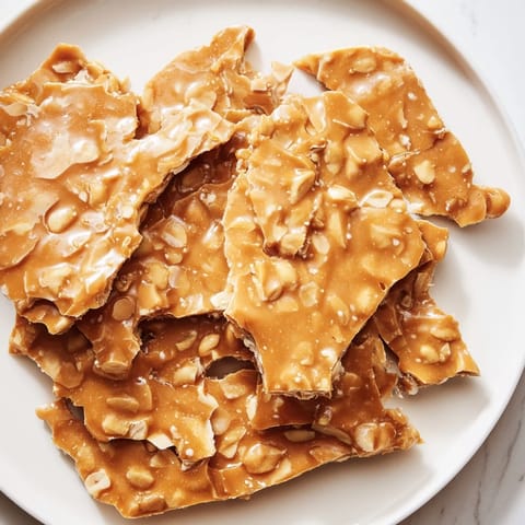 Peanut Brittle Crunchy Candy