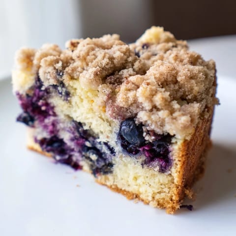 Classic Blueberry Buckle Cake #17