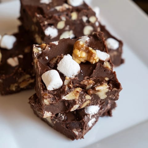Rocky Road Chocolate Fudge