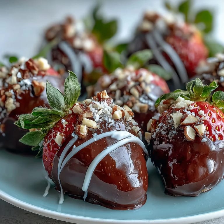 Fresh chocolate-dipped strawberries ready for a romantic Valentine’s date night.