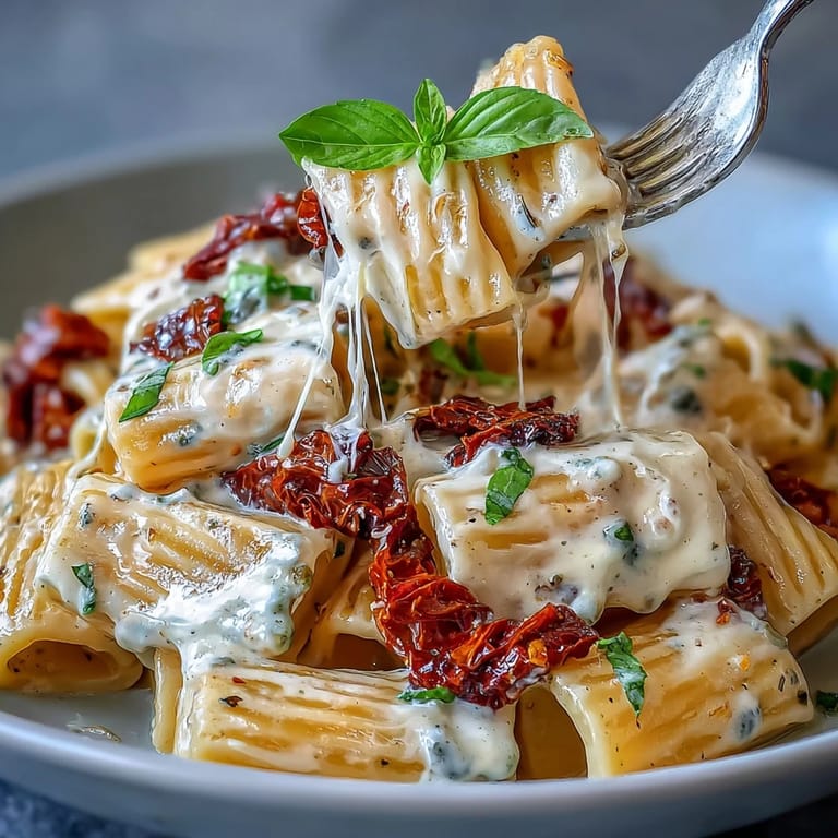 Decadent Marry Me Pasta with sun-dried tomatoes and parmesan, a romantic dish perfect for special occasions.